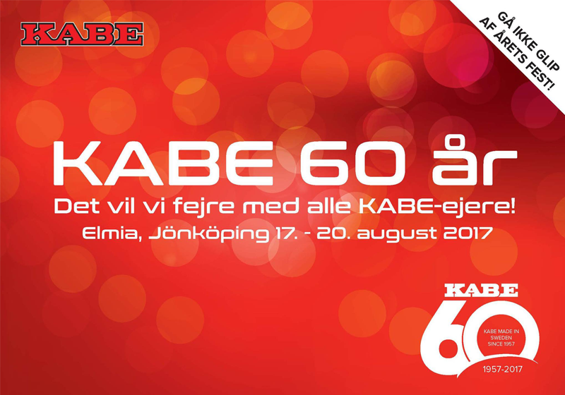 Kabe 60 år